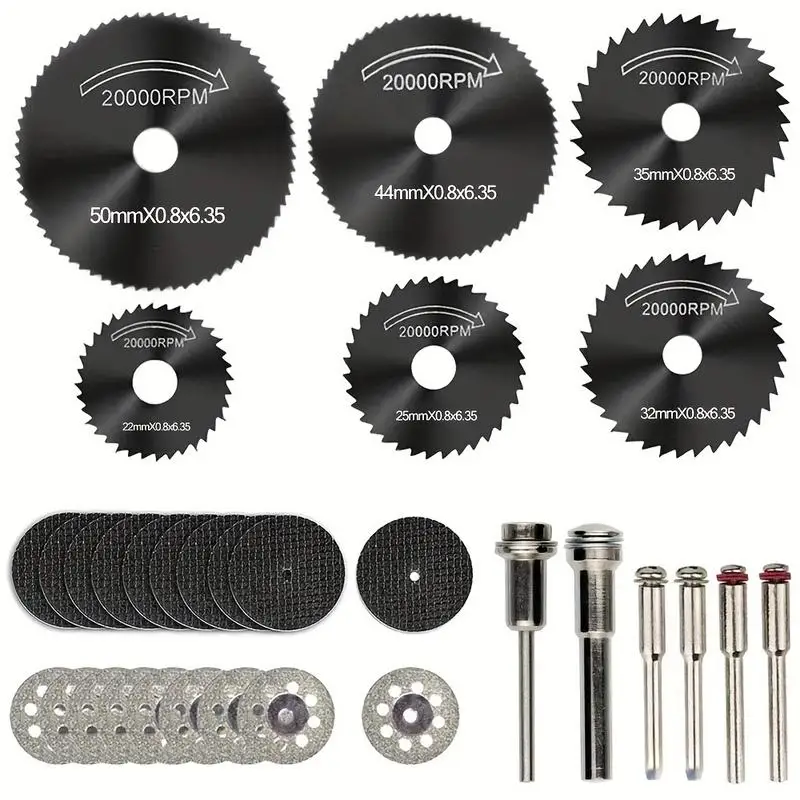 

Диски алмазные для роторного инструмента, для металла и дерева, 18 дюймов, с хвостовиком, из смолы, с оправками, для дерева, металла, DIY и рукоделия