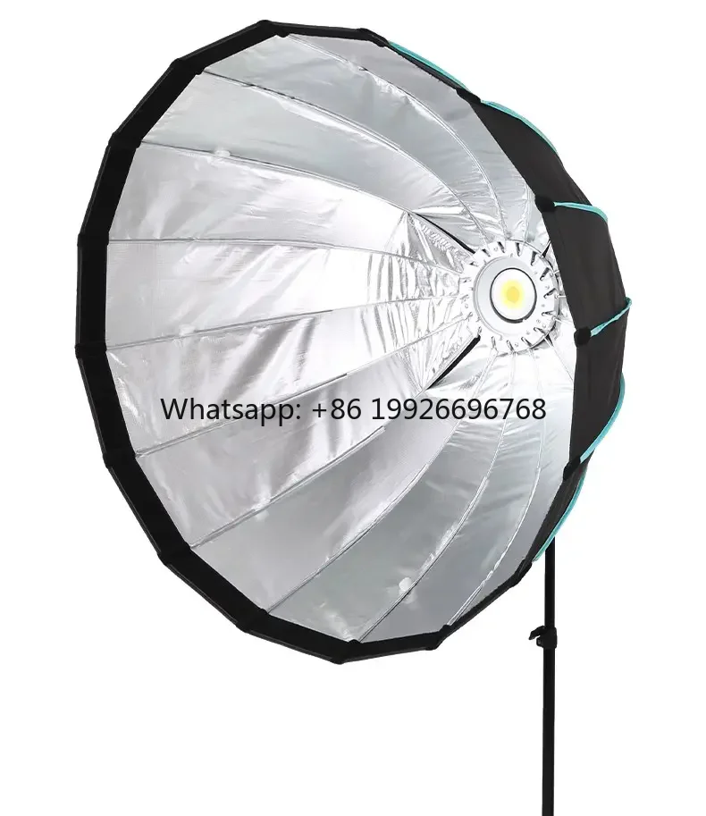 

Deep Parabolic Softbox 35in 90cm with Grid Bowens Mount Quick Set up Softbox for Photography Studio