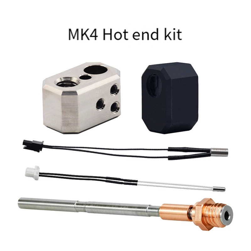 A48R-For Prusa I3 MK4 Extruder Hotend Heating Block 24V 40W Heating Rod Kit For Prusa I3 3D Printer Accessories