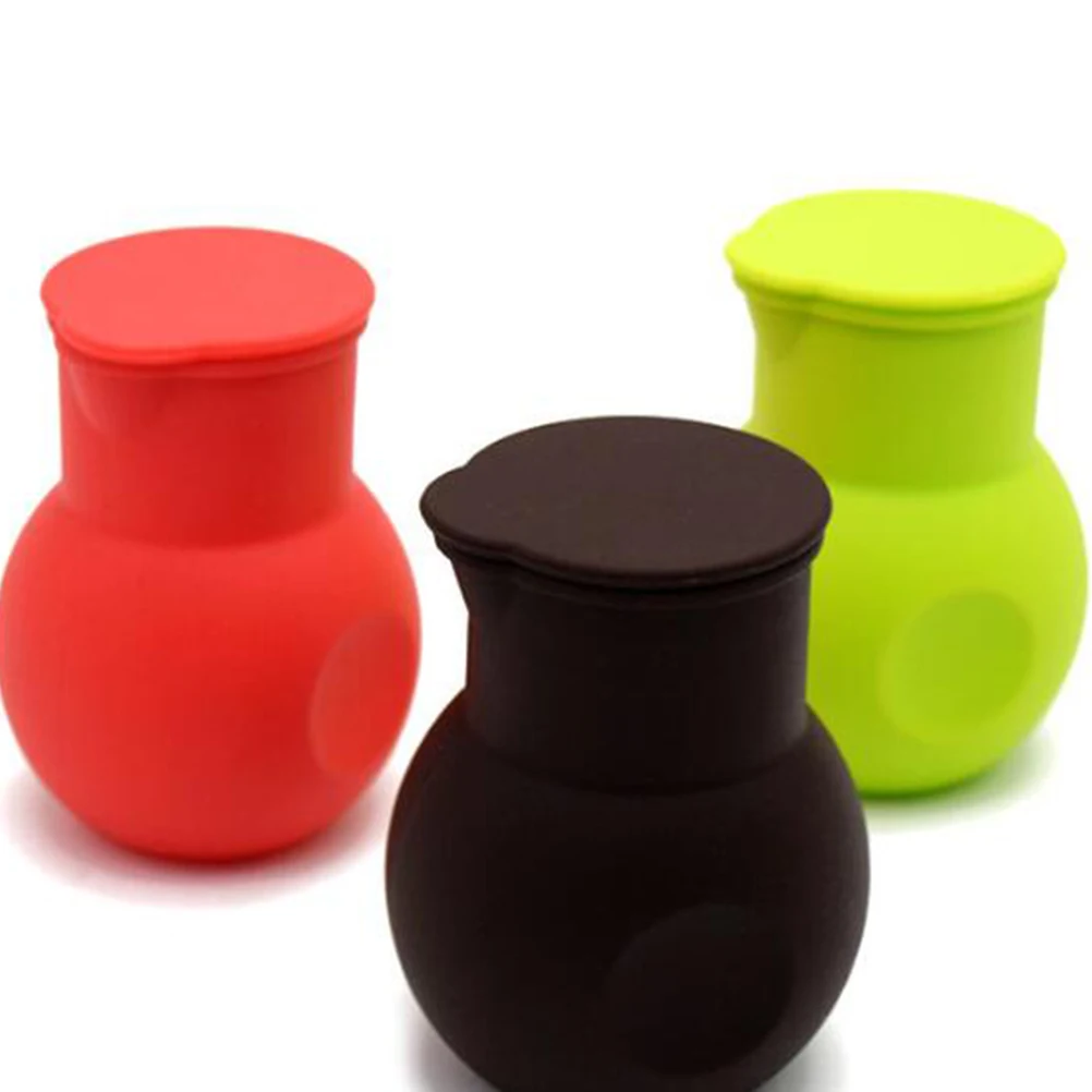 

2pcs Pot Mini High Temp Chocolate Melting Pot Silicone Microwave Silicone Tool Baking Tool Pouring Melt Kitchen