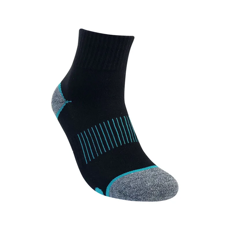 Neue Herrensocken, 5 Paar/Los, schwarz, weiß, Sport-Herrensocken, Baumwolle, Basketball-Laufsocken, hohe Qualität, bequem, atmungsaktiv – Detail 8