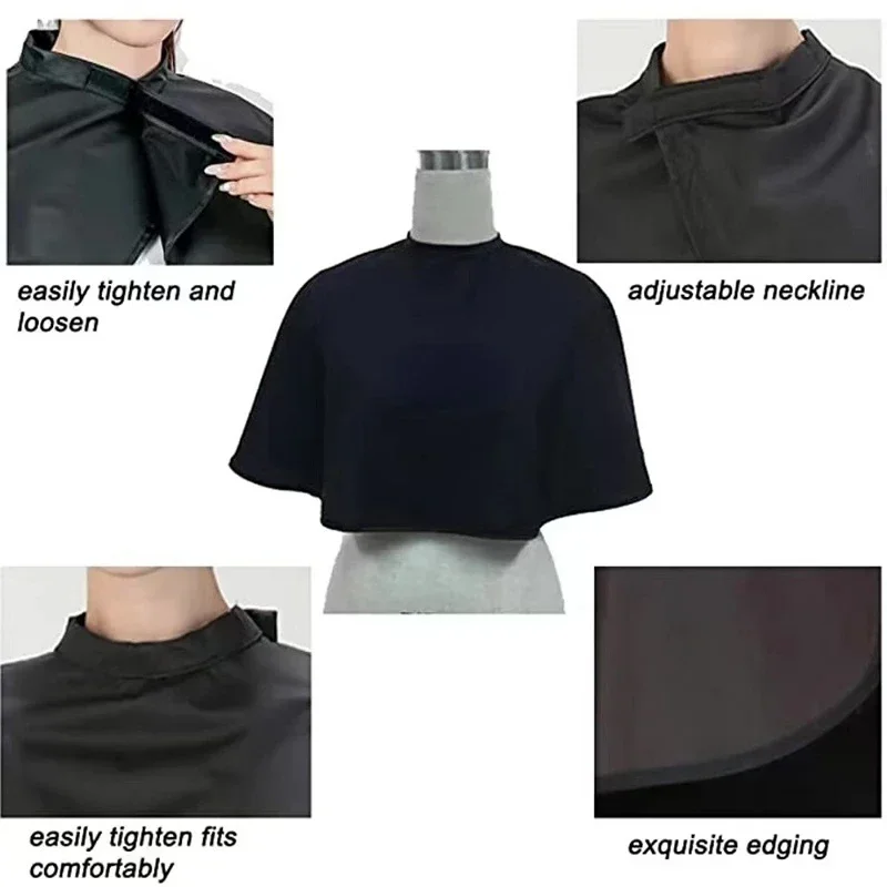 

Hair Coloring Cape Barber Waterproof Hair Coloring Shawl Cape Hairdresser Stylist Wrap Durable Waterproof Non-stick Haircut Tool