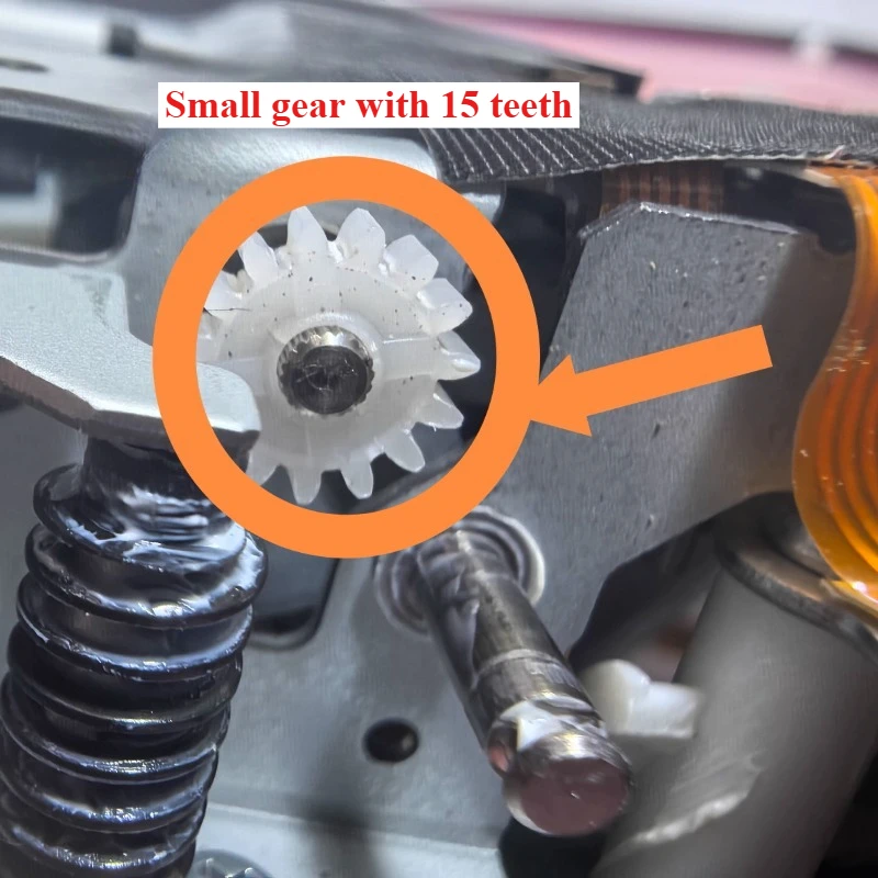 

For Panasonic First Generation, Second Generation, Third Generation Six Disc Movement,in/out Disc,15 Tooth Small Gear