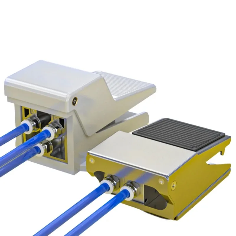 4F210-08L 4F210-08 FV-320 Pneumatic Foot Pedal Valve Air Directional Control Valve with Fittings