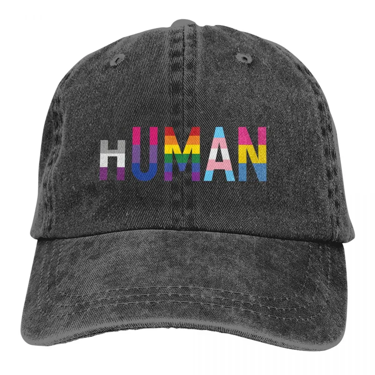 Human Various Queer Flags Classic Baseball Cap Men Hats Women Visor Protection Snapback Caps