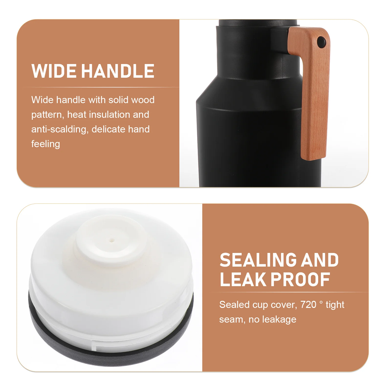 

1 шт., термобутылка, изолированный чайник, материалы премиум-класса, легко чистится, длительное использование, идеально подходит для горячего чая, кофе, фестиваля, подарка