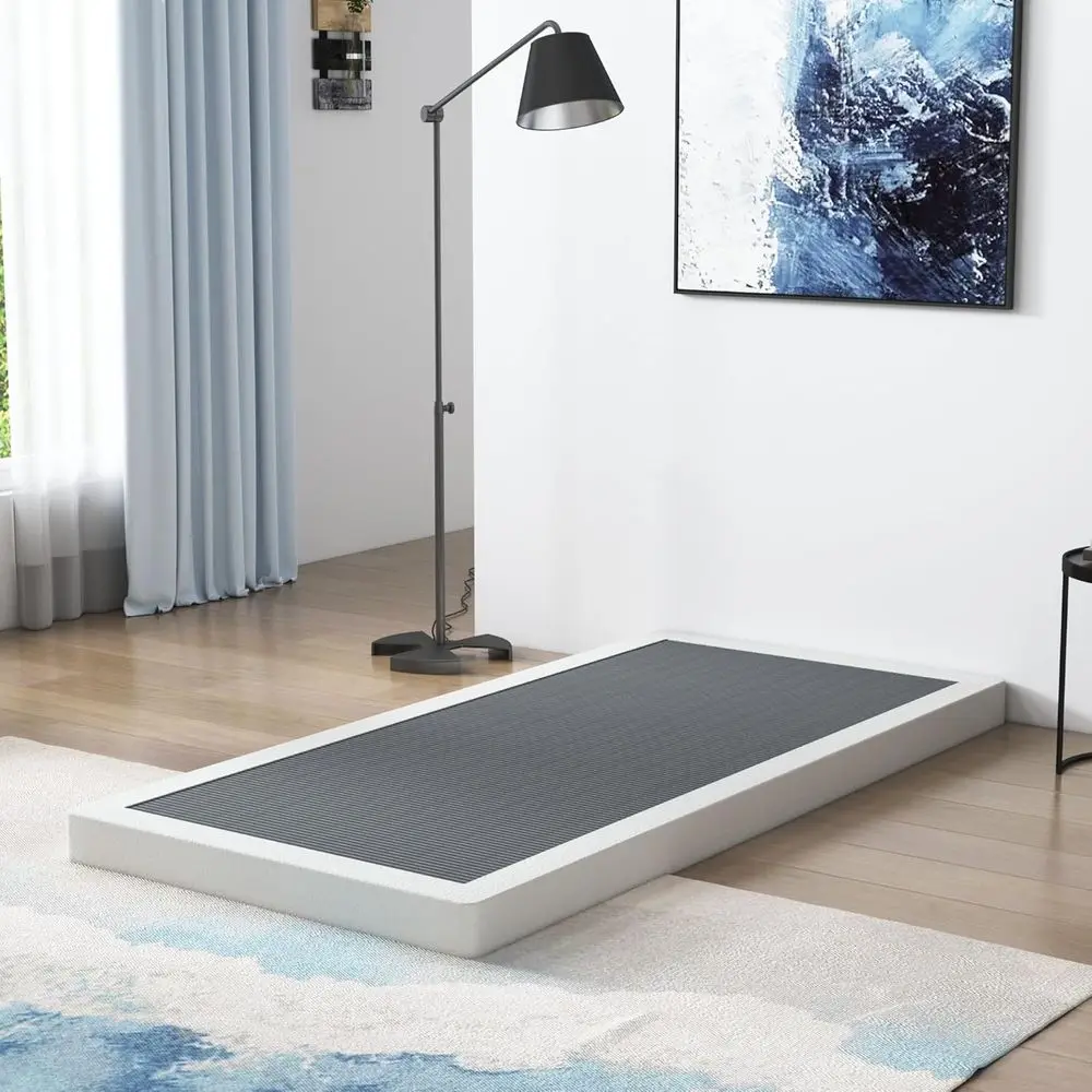 Vehowy Low Proile Box Spring TwinXL Size, 3 Inch Box Spring or TwinXL Bed, Heavy Duty Mattroundation, Metal Bed Base,Non-Slip,Ea
