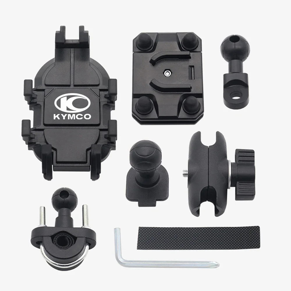 For KYMCO XCITING 250 300 350 400 500 kxct downtown Motorcycle accessories handlebar Mobile Phone Holder GPS stand bracket