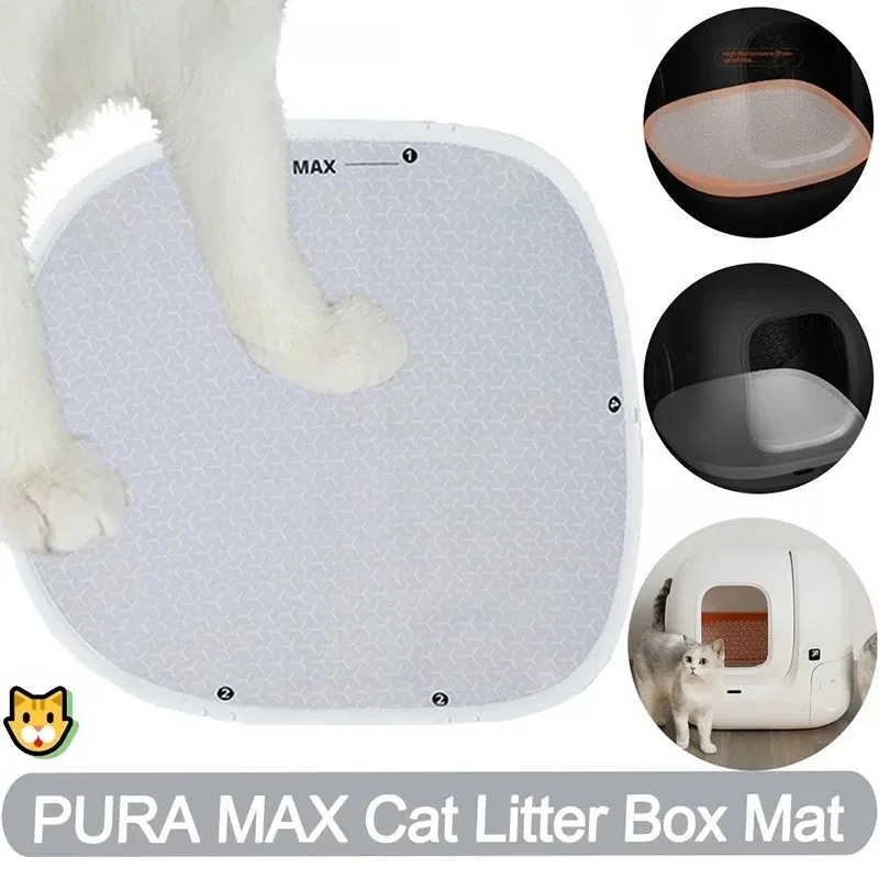 

【Best Sale】Original Petkit PURA MAX Sandbox Pet Box Mat Accessories Pad Supplies Arena Para Gato Pet Products Automatic T