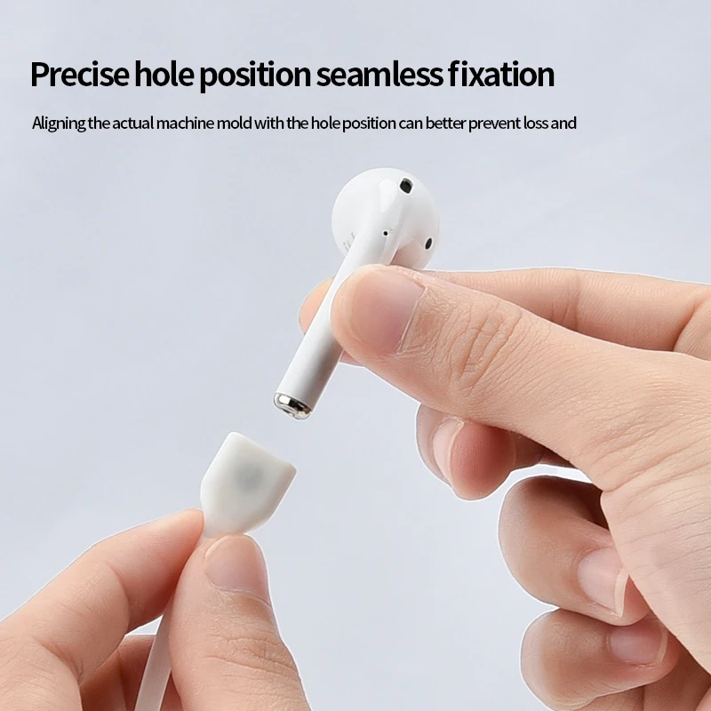 المغناطيسي اللاسلكية لمكافحة خسر سماعة سيليكون حبل حامل كابل ل أبل AirPods برو 4 3 2 1 Pro2 سماعة الكابلات الرقبة سلسلة #5