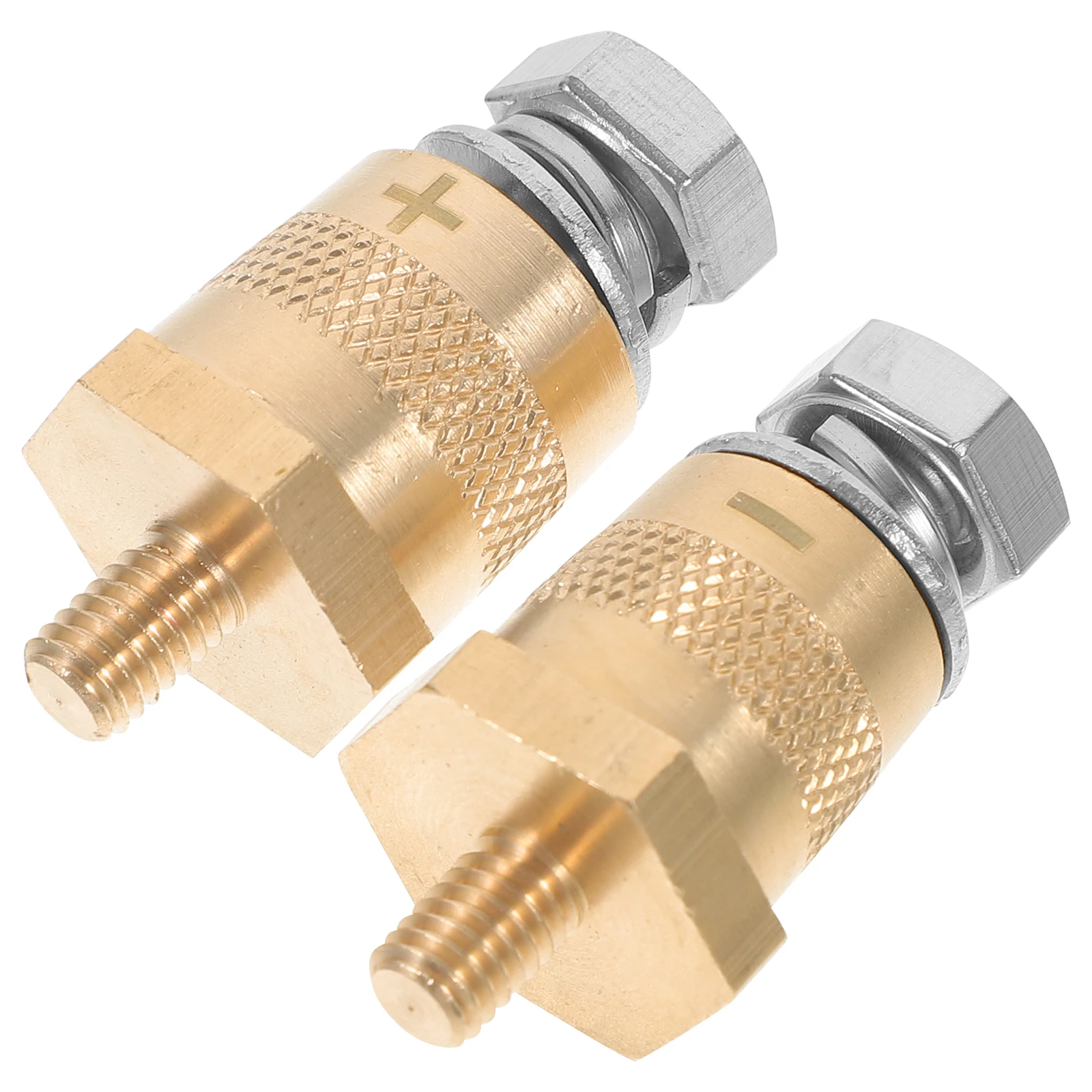 

2pcs Metal Car Terminal Connectors Adapters Post Terminal Reducer For Auto Truck Systems Durable Easy Install
