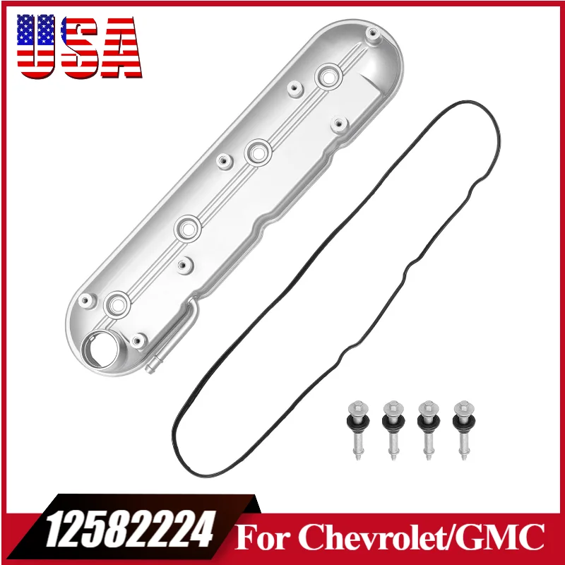 12582224 Engine Valve Cover For Chevy Silverado Suburban Tahoe For GMC Sierra Yukon for Cadillac Escalade Right Side Valve Cover