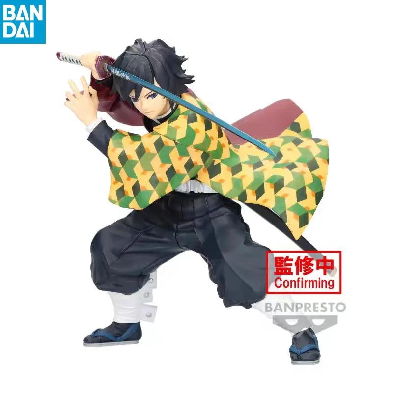 Bandai autentico Banpresto Demon Slayer MAXIMATIC Tomioka Giyuu Water Hashira Premium Figure Toy Preferiti Ornamenti Regali