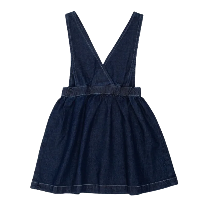 2023 New Wynken Girls Denim Strap Dress