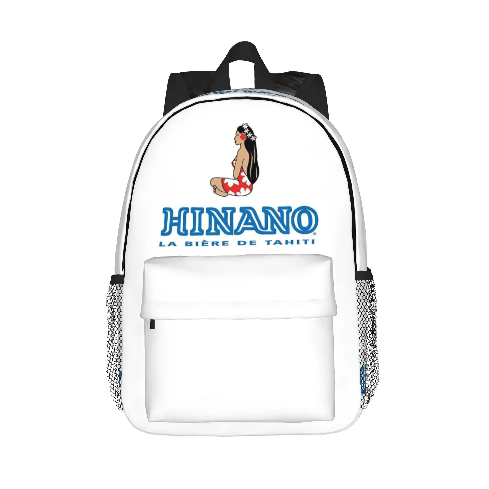 Hinano Tahiti  Backpack Hot Sale Daypack Large Capacity Boys Girls BookBag Shoulder Bags for Men Women School Bag