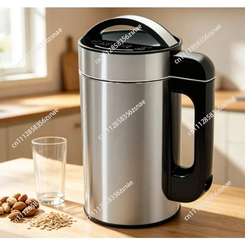 Automatic Nut Milk Maker 50oz 6‑7 Cups, Built‑in Strainer, Homemade Almond Oat Coconut Soy Plant‑Based Milk Machine