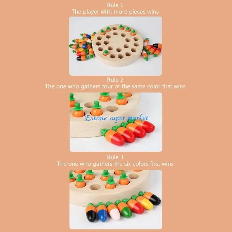 090B Find The Right Color for Toddlers Boys & Girls Basic Color Cognition Learning Toy Thinking Training Mushroom Theme