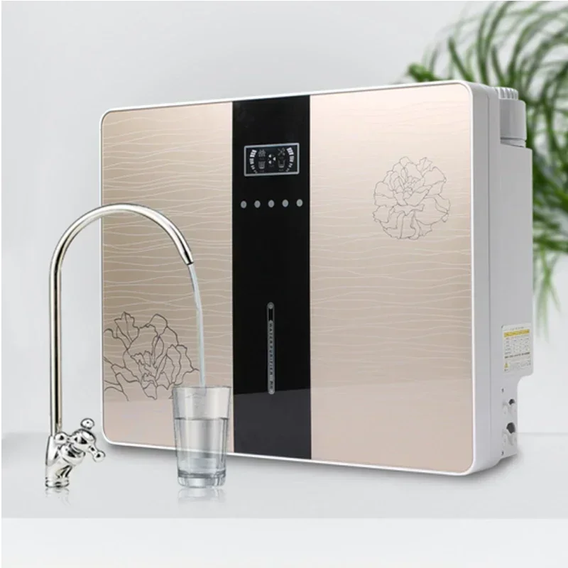 New household direct drinking water purifier 400G high-flow cask-free  five-stage RO filter kitchen water purifier