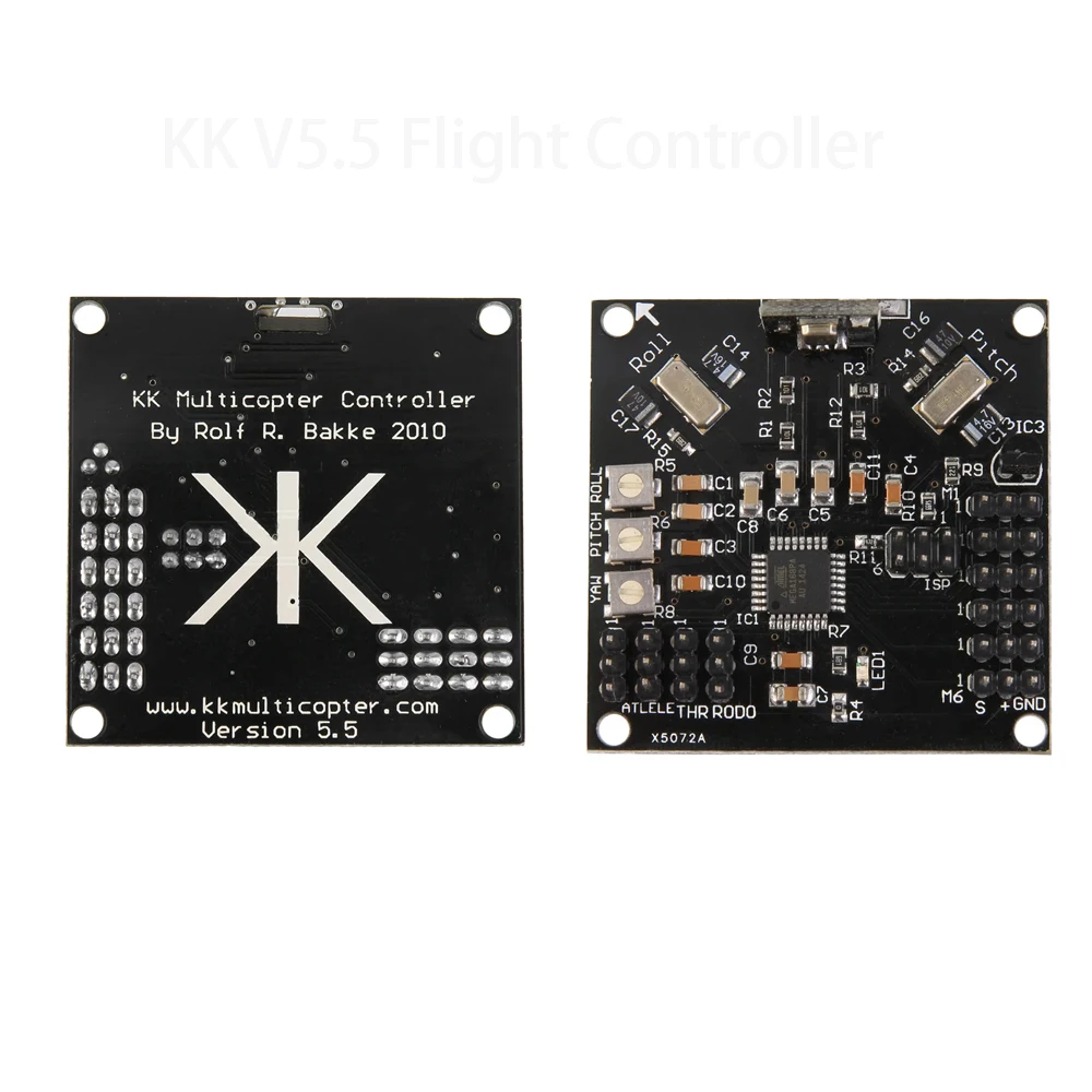 NEW KK 5.5 Version Flight Controll Board Controller 4 Mode Programs for RC Quadcopter Multi-copter Tripcopter Hexacopter