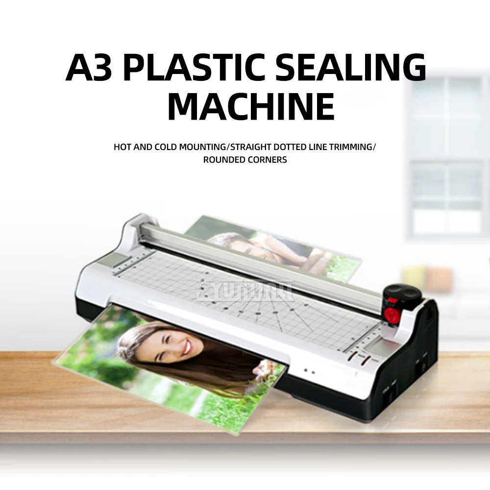 

A3 laminating machine office laminating machine multifunctional photo laminating machine with paper cutting knife
