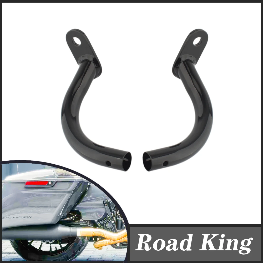 For Harley Touring Road King FLHR 1993-2013 Motorcycle Saddlebag Guard Eliminator Brackets Support