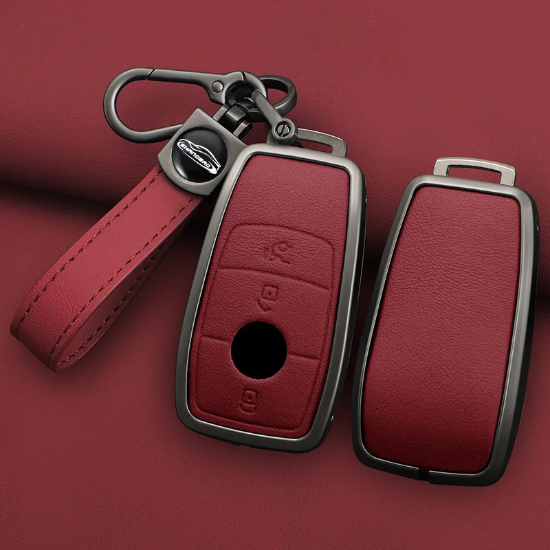 

Zinc Alloy Car Remote Key Case Accessories For Mercedes Benz A C E S G Class GLC CLE CLA GLB GLS W177 W205 W213 W222 X167 AMG