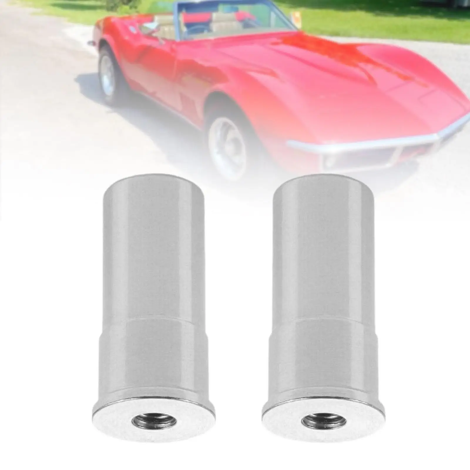 

2x большие поворотные штифты рулевой колонки, профессиональный металлический сменный автомобильный аксессуар, прочный, высокоэффективный, износостойкий