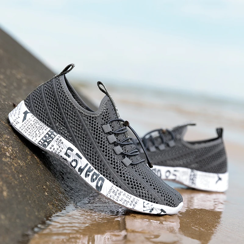 Männer Frauen Aqua Schuhe Waten Wasser Upstream Outdoor Sport Strand Turnschuhe Canyoning Camping Amphibien Fluss Tracing Creek – Detail 1