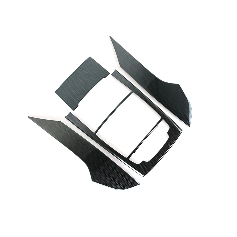 For Auid A6 C7 2012-2018 Center Console Gear Shift Panel Frame Decoration Gearshift Cover Trim Carbon Fiber Color Car Accessory