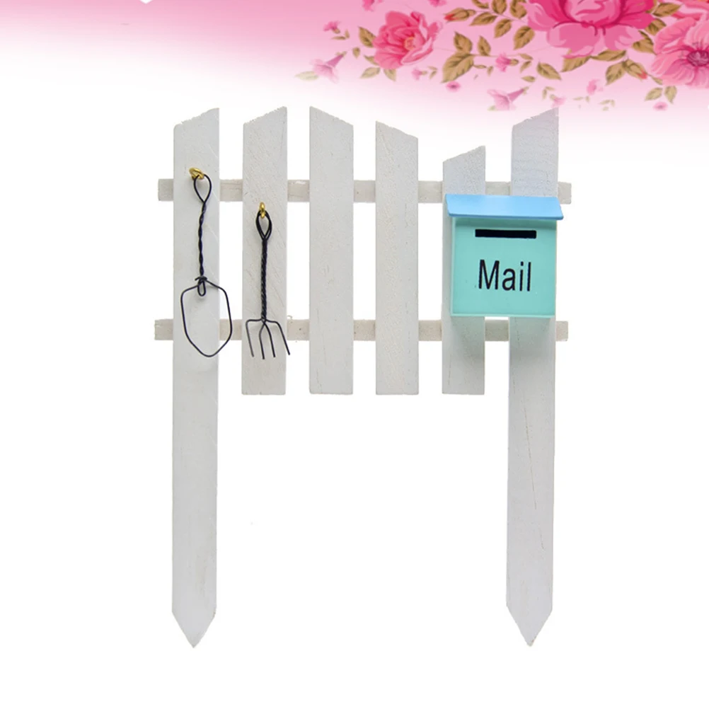 

Gardening Photography Props Decoration Lattice Fence The Picket Bamboo Miniature