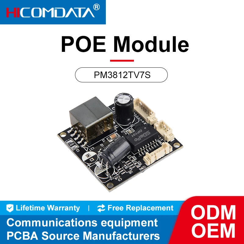 5/10PCS Moduł POE PM3812T V7S Izolowany moduł POE 12V1A Af Standardowy moduł POE