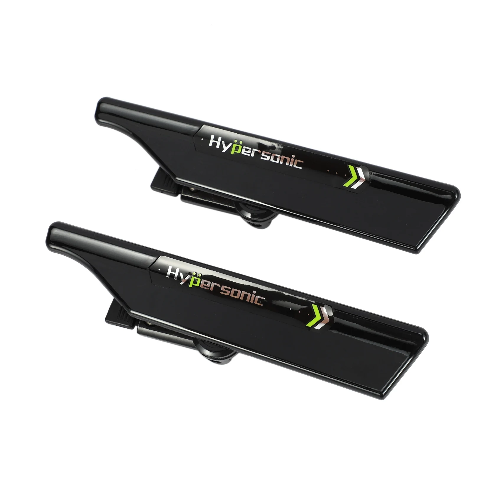 Hypersonic 2 Pcs Black Wiper Stand Windshield Wiper Wing Windshield Wiper Blade Spoiler Mate Wing Auto Car Tool Accessories