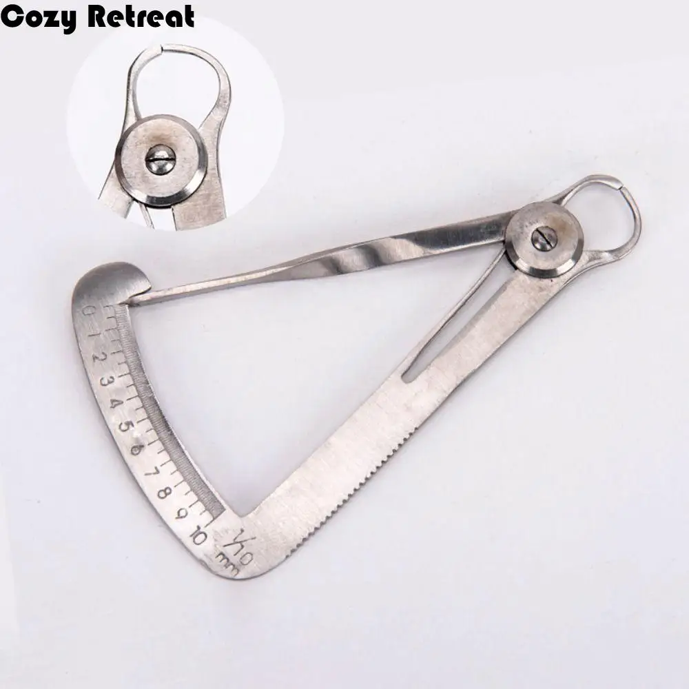 

Nursing Repairing Oral Care Dental Instrument Teeth Ruler Dental Lab Tool Dental Caliper Dentist Gauge Caliper for Metal/Wax