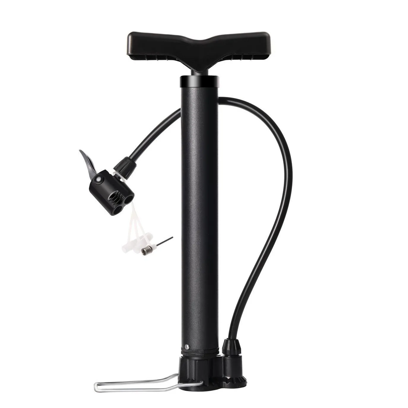 Mountain Bike Road Bike Pump MAX 140PSI Riding Portable Mini Bicycle Pump Basketball Toy Inflatable Tube Riding