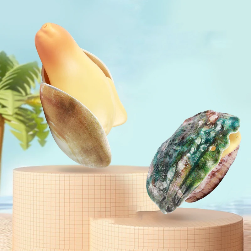 Fun Trick Toys Simulation Abalone Elephant Trunk Clam Water Will Spit Water Trick Toys Press The Shell Spray Toys Children's Toy