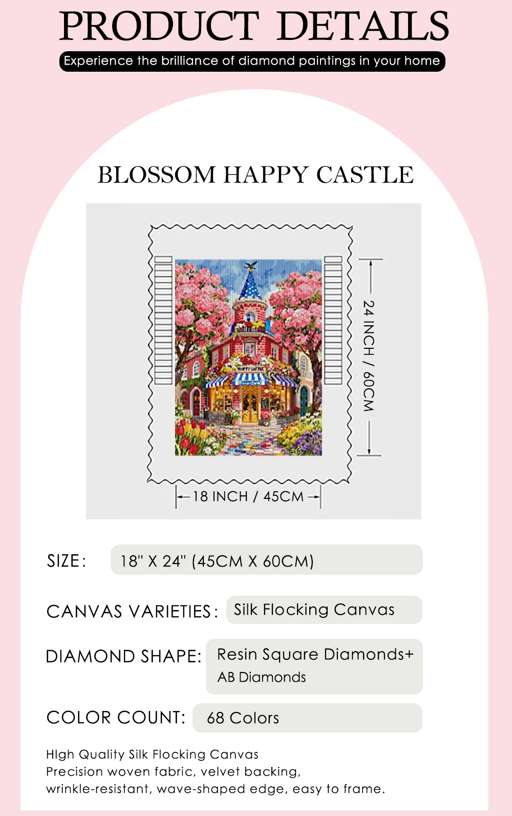 Forever Young Castle Diamond Art 3