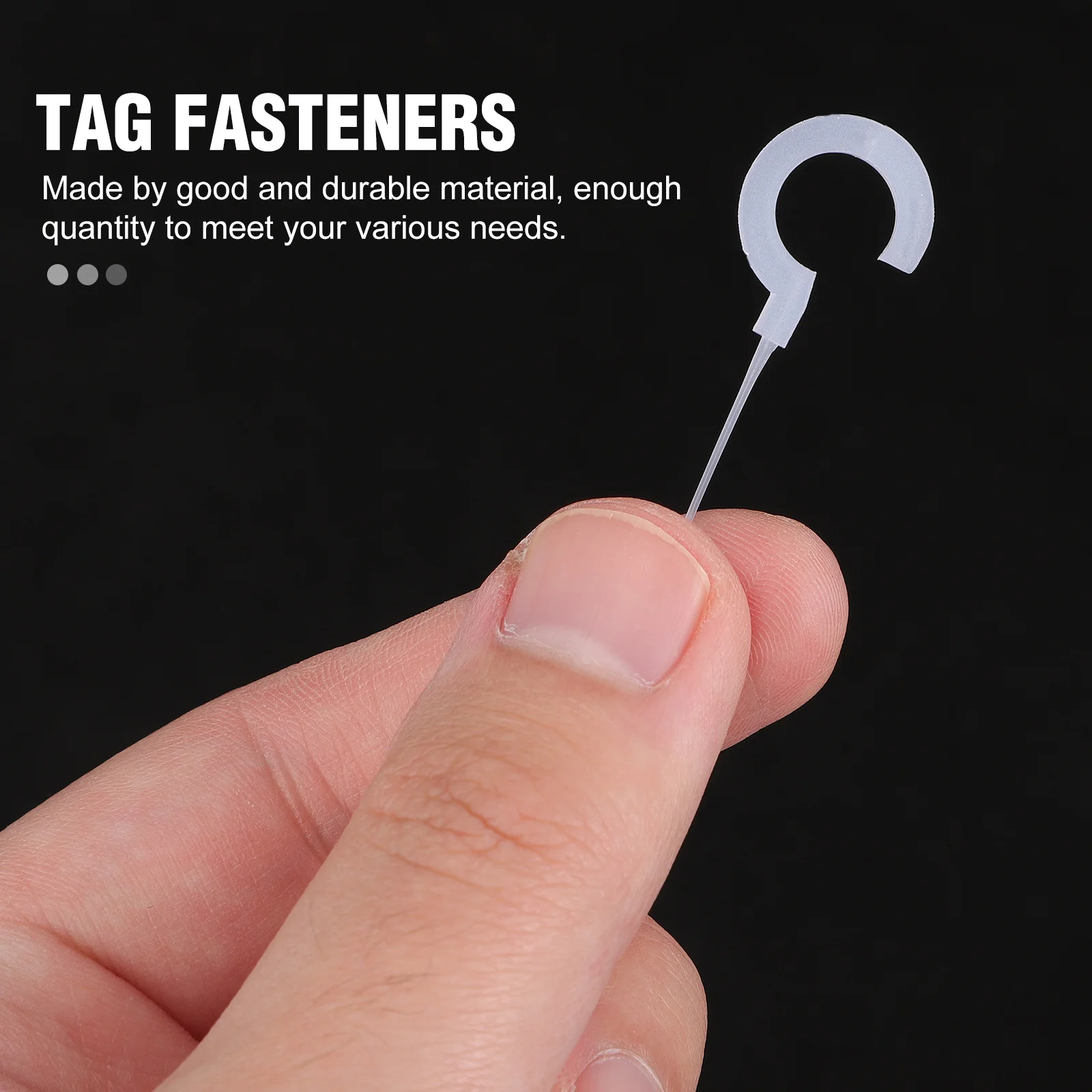 

5000Pcs Clothing Tag Fasteners Plastic Tagging Barbs for Price Labels Apparel Hanging Cord Tag Fasteners