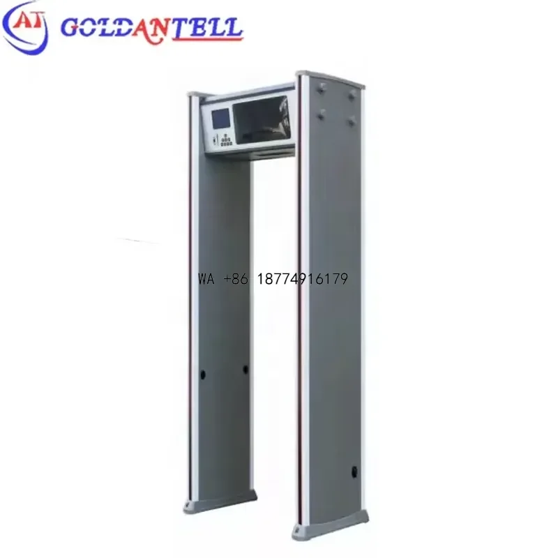 wmwmnu Wholesale Walk Through Metal Detector Gate Door Temperature Check Optional Timely Alarm SystemOEM
