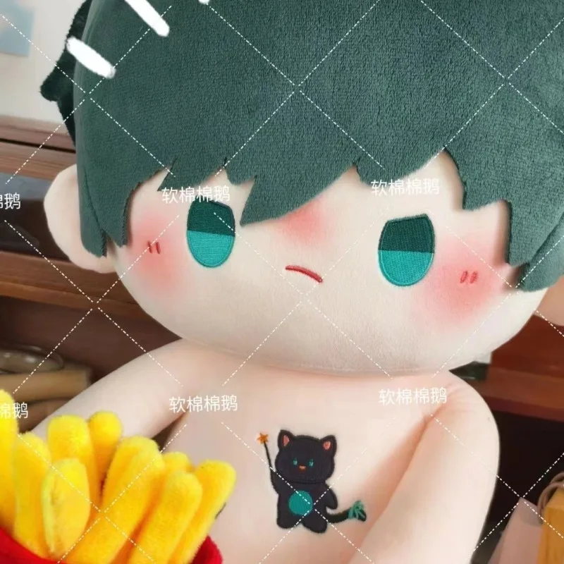 

40CM Game Anime BLUE LOCK Rin Itoshi Plush Doll Cartoon Cotton Stuffed Adorable Delicacy Furry Toys Plushie Gift Throw Pillow