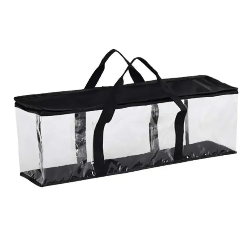 

Bookshelf Dust Proof Book Storage Bag 60cm Large CD Holder Case Clear Book Organizer DVD Carry Bag Kids Toy