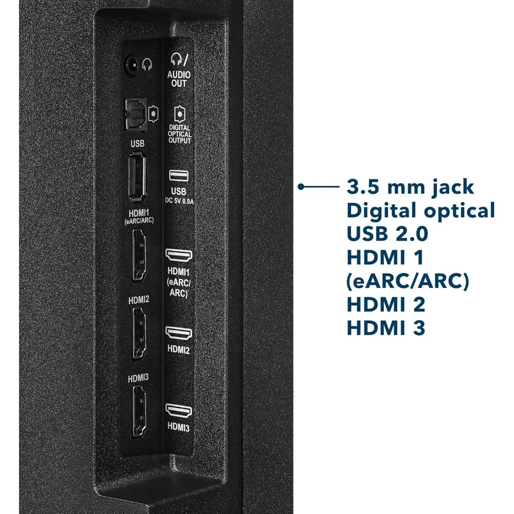 Televisor inteligente LED 4K UHD de 55 pulgadas serie F50 (NS-55F501NA26), DTS Virtual-X, HDMI eARC, centro de entretenimiento todo en uno y hogar inteligente