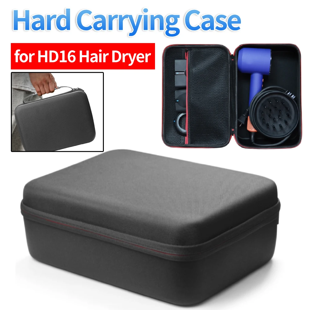 

EVA Hard Carrying Case for Dyson Supersonic Nural HD16 Hair Dryer Shockproof Protective Storage Bag Anti-Scratch Storage Bag
