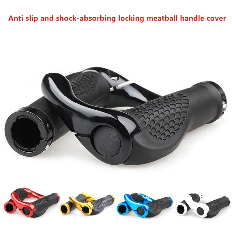 

Anti-slip Rubber Bicycle Handlebar End Cover Aluminum Alloy Lock Mountain Bike Handlebar Bicycle Anti-slip Handle Cover