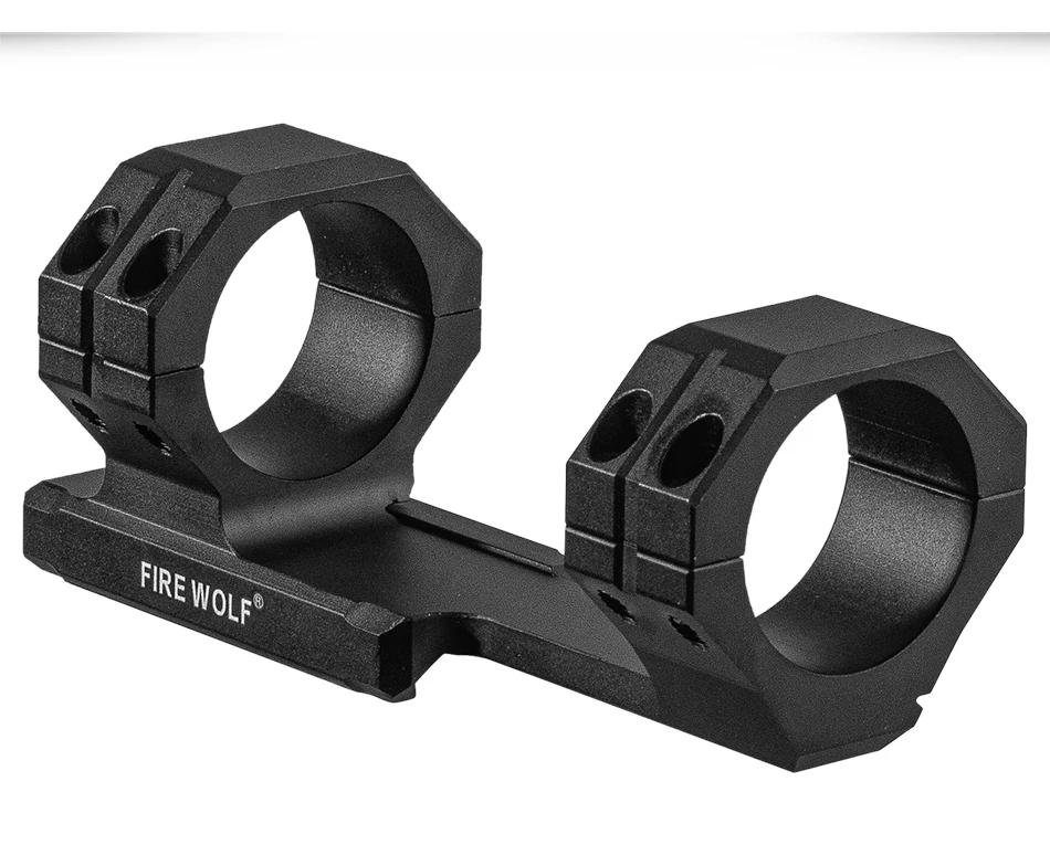 FIRE WOLF 30mm Niedrige Einteilige Zielfernrohrmontage 7075 Aluminium-Basis Cantilever-Halterung für 20mm Montage – Detail 6