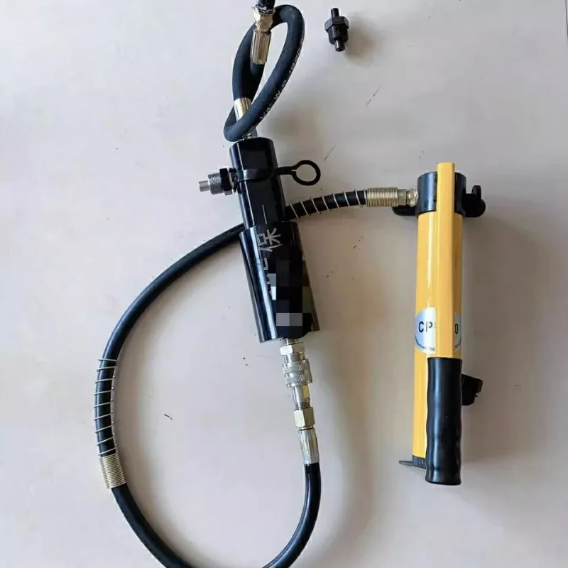 Pneumatic grease nozzle dredge, butter dredging, booster pump, high pressure dredging butter detection and maintenance tools