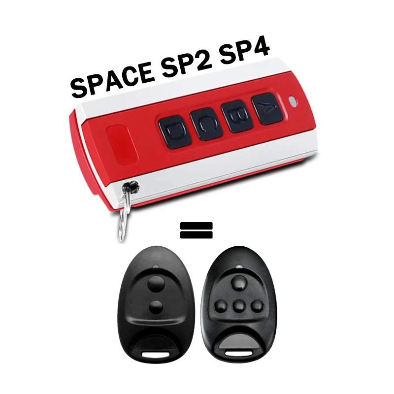 

SPACE SP2 SP4 Remote Control Garage Door Opener 433.92MHz Rolling Code Gate Remote Control / Electric Door Control Programming