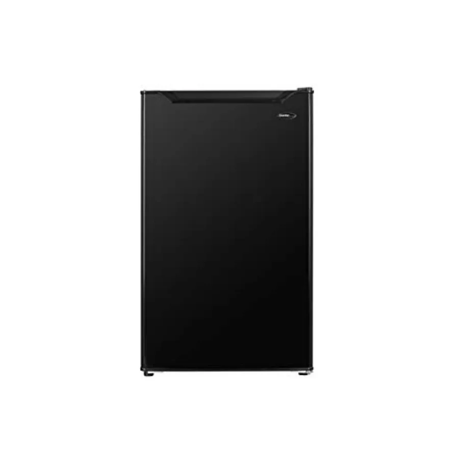 

3.2 cu. ft. Compact Fridge in Black for Home or Office Use Durable Stainless Steel Finish Energy Efficient Cooling Ideal for Sm