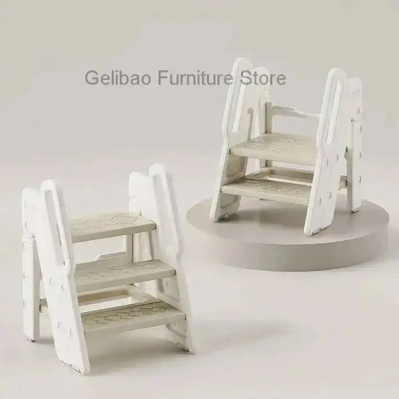 

Home Folding Ladder Stairs Kitchen Small Multifunctional Car Wash Ladder Metal Decorative Simple Kids Sedie Steps Household