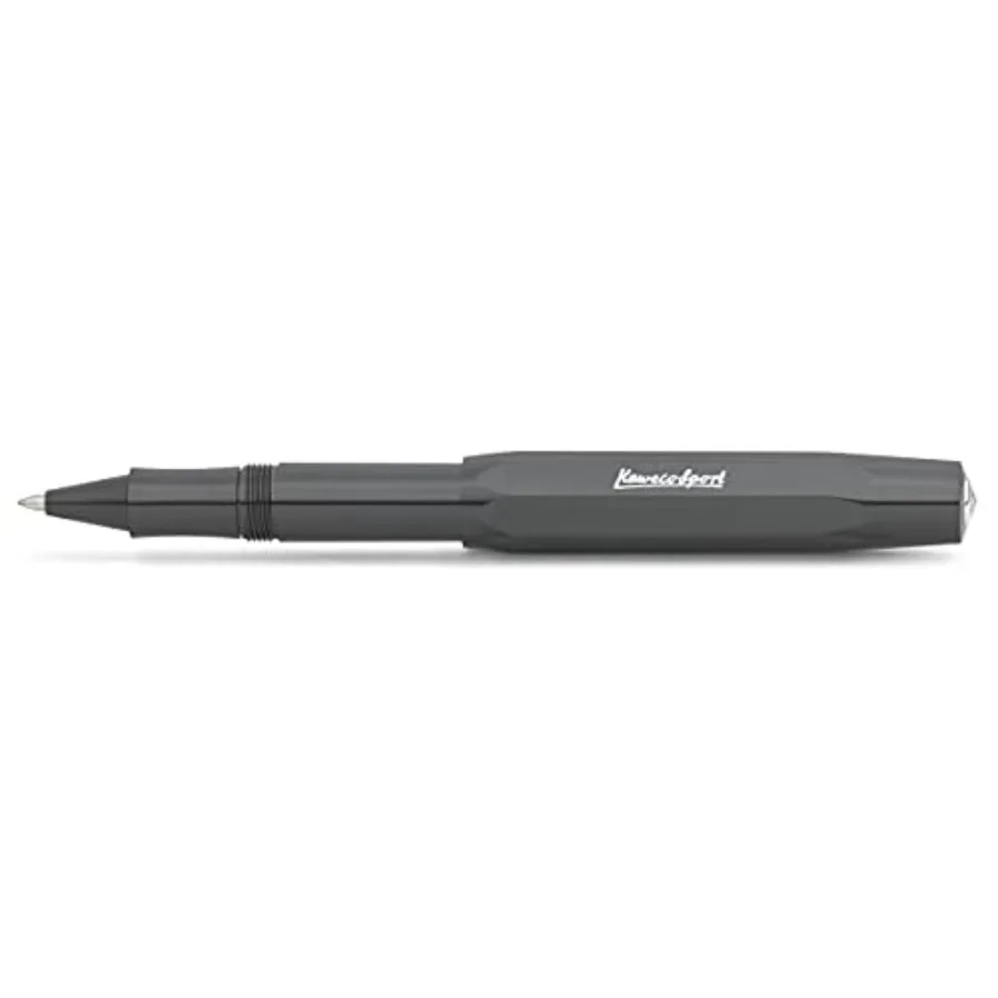 

SKYLINE SPORT Rollerball Grey I Gel/Ballpoint Pen Including 0.7 mm Refill I in Summery Design with Ceramic Ball 13.5 cm