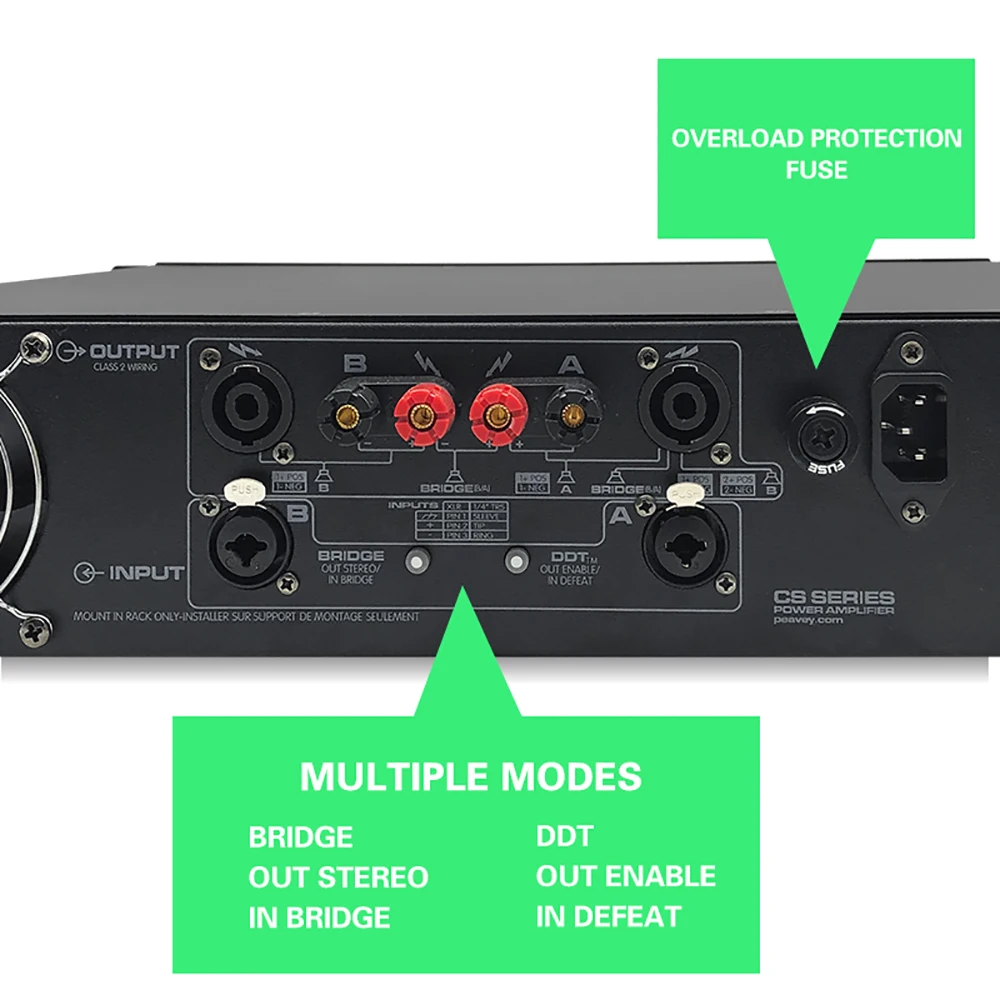 CS3000 1100W*2 Channels Class TD Power Receiver Amplifier Home Stereo Power Amplifier Professional